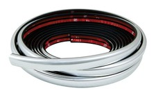 Fender-Trim, profilo adesivo angolare cromato - 5 m - 15 mm