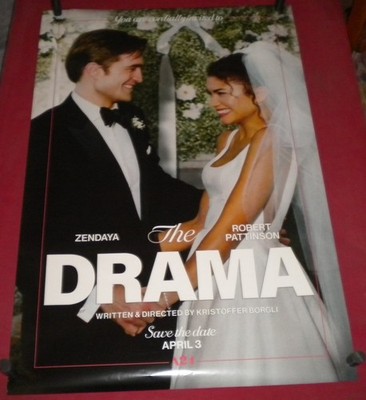 The Drama Movie Poster 27x40 D/S Zendaya Robert Pattinson Alana Haim Haily Gates