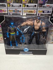DC MULTIVERSE McFarlane BATMAN vs BANE KNIGHTFALL 2 PACK NIB
