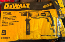 DEWALT 10 A 1/2 in Variable Speed Reversible Pistol Grip Hammer Drill- For Parts