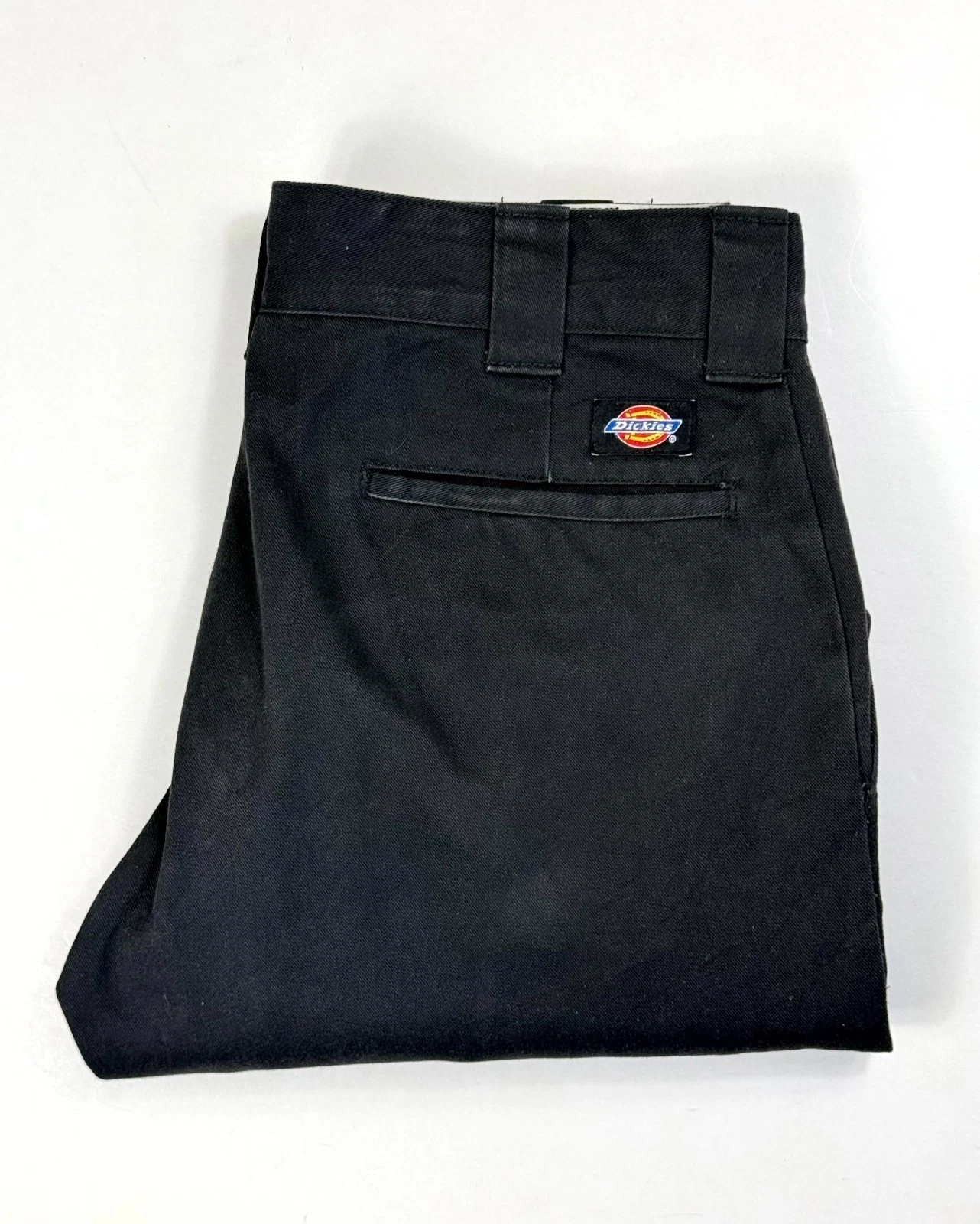 Dickies Chino Slim Straight Skate Workwear Men Black Trousers Pants 31x32