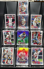 Topps Stars of MLB Philadelphia Phillies Card Lot Pache Hoskins Strahm - 10