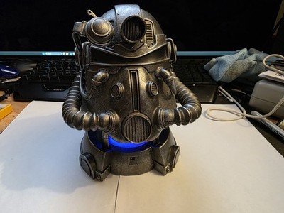 Fallout 76 T-51 Power Armor Helmet - Gesture Control Bluetooth Speaker Tested 