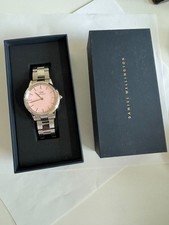 Unisex Daniel Wellington Iconic Link Blush Silver 36mm Watch DW00100536