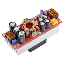 1800W 40A 10-60V to 12-90V DC-DC Boost Converter Step Up Power Supply Module
