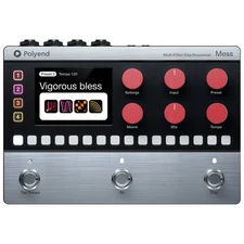 Polyend MESS Multi-Effect Step Sequencer Pedal