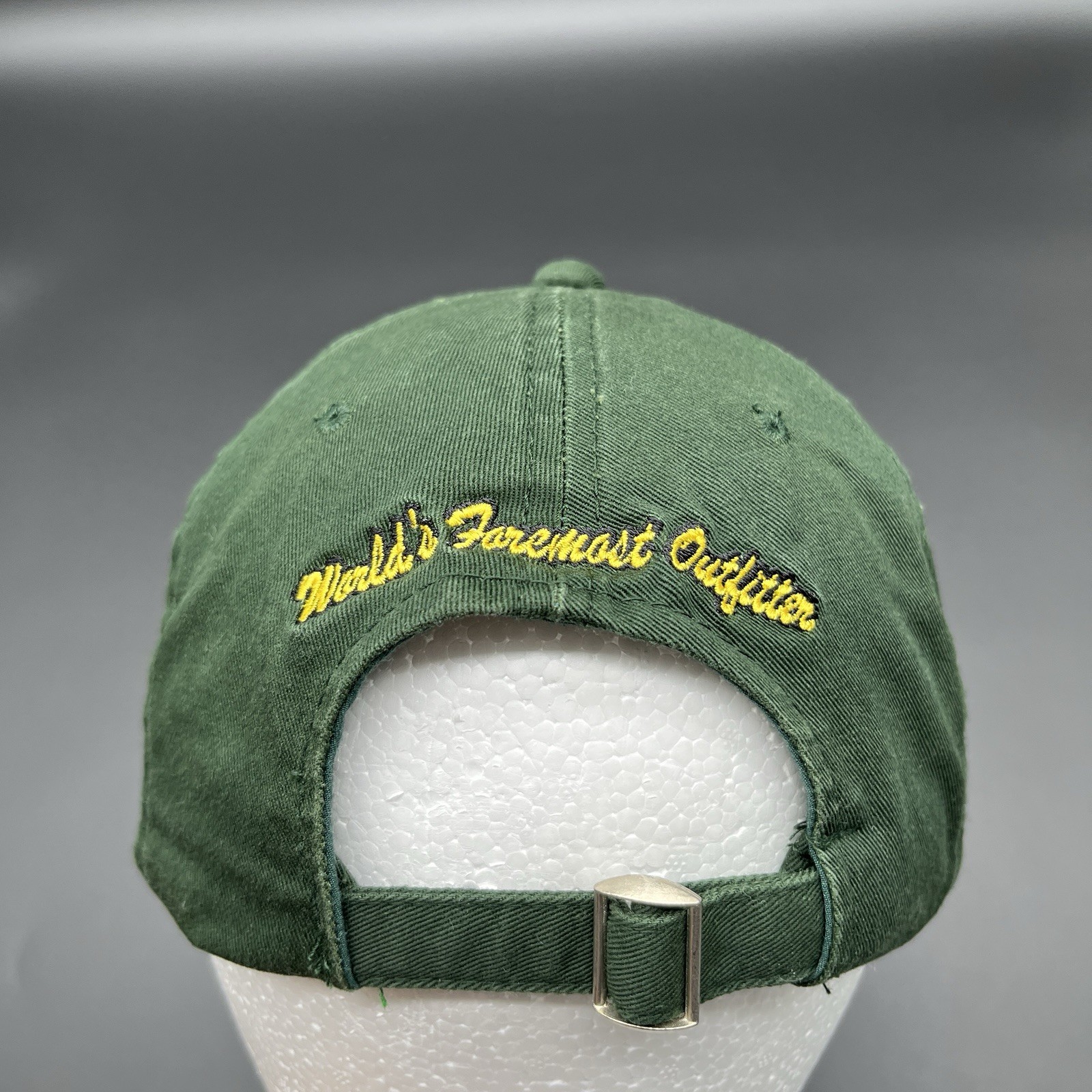 Cabela's Hat Green Adjustable Strapback Cap OSFM - image 4
