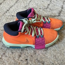 Size 10 - Nike LeBron Witness 8 Total Orange Laser Fuchsia NO BOX 