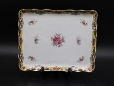 IMPERIA LIMOGES PORCELAINE RECTANGULAR TRAY 11 1/4" X 8 7/8" PATTERN IRL2 FRANCE