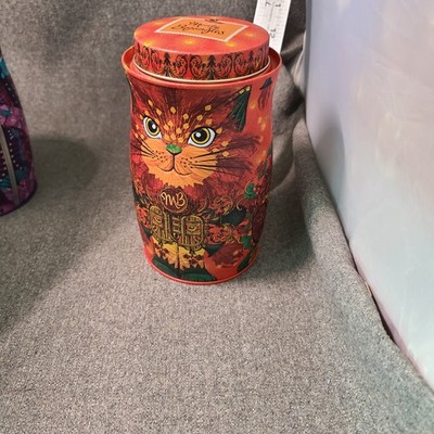 Monty Bojangles MB Fire Dancer Truffles Cat Tin EMPTY 