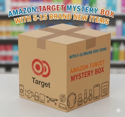 Premium Amazon & Target Mixed Goods Mystery Box | Fun Liquidation Pack