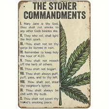 Tin Metal Signs Home D cor 8x12 Vintage Funny Signs for Yard Pub Bar Home Outdoo