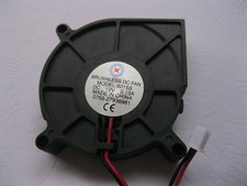 2 pcs Brushless DC Cooling Blower Fan 6015S 12V 2Wire Sleeve Bearing 60x60x15mm