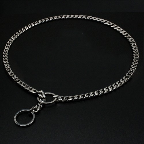 Stainless Steel Dog Chain Collars Slip P Choker for Medium Large Dogs Rottweiler - Picture 14 of 14