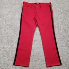 Junya Watanabe Comme des Garcons Pants Womens Small Red Cropped Made in Japan