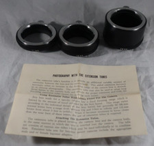 ADA 3-Piece Automatic Extension Tube Set for Nikon F Mount - Japan
