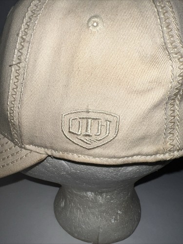 Chicago Blackhawks Brave Logo Beige Hat Cap Cotton Spandex NHL Old Time Hockey - Picture 7 of 11