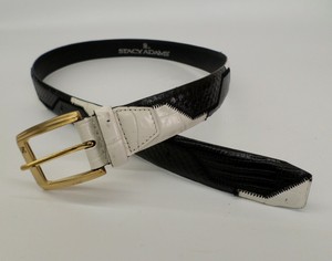 stacy adams snakeskin belts