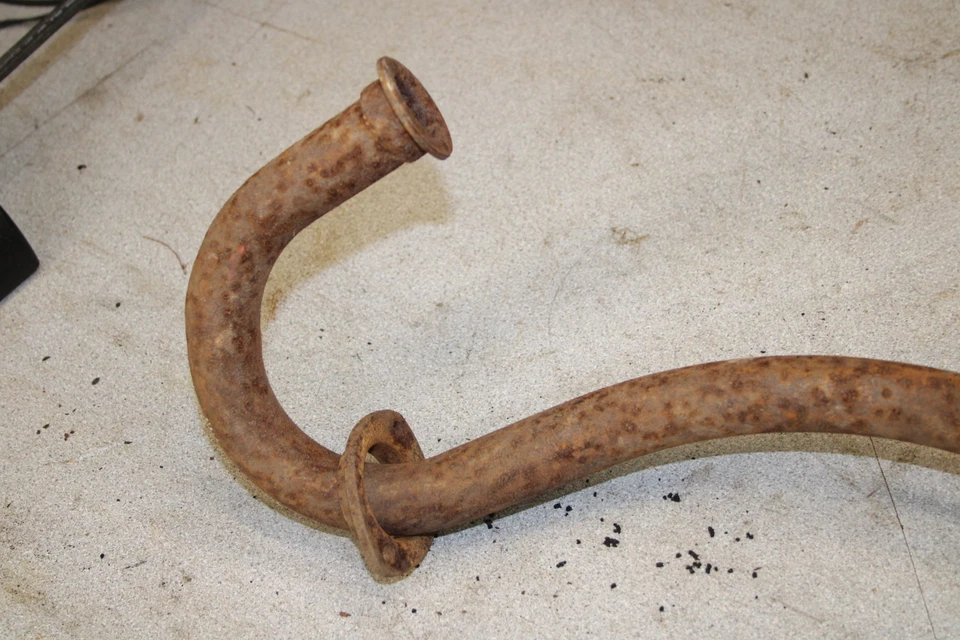 1978 Honda XL75 CABEÇALHO DE CÂMARA DE TUBO DE ESCAPE 18300-152-677 8148.UW - Imagem 2 de 4