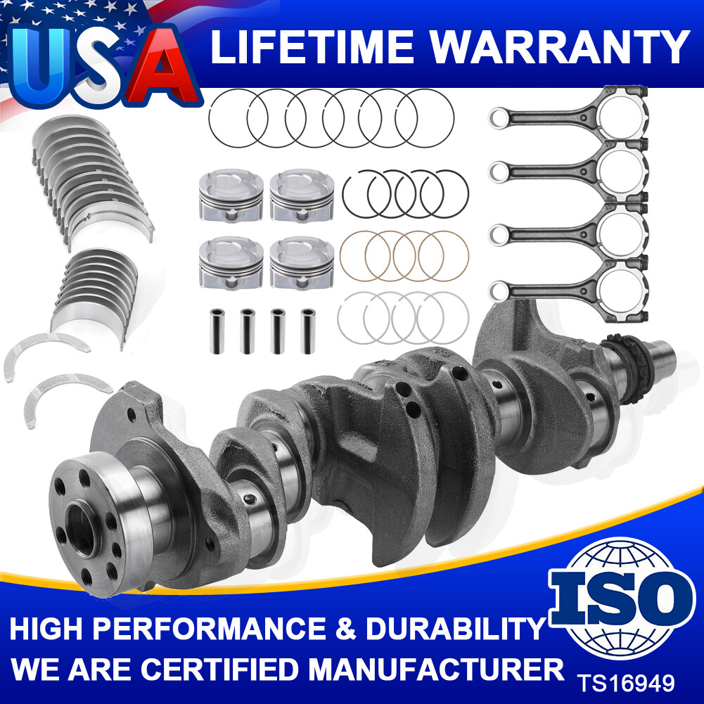 Crankshaft & Connecting Rod Piston Kit FOR Kia Soul Base Hatchback 4Door 2012-17