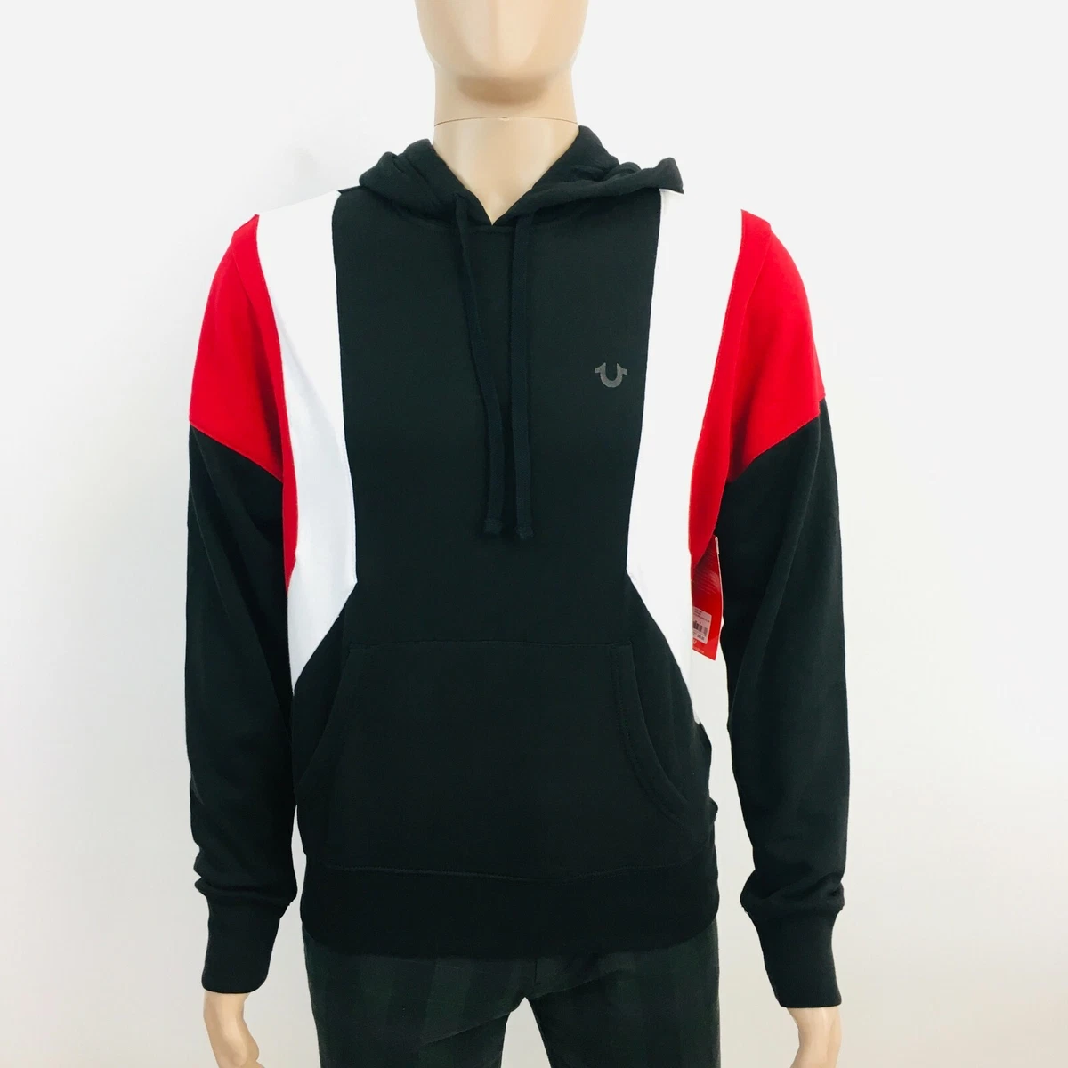 True Religion Black Red White Hoodie Pullover Size S XL 3XL eBay