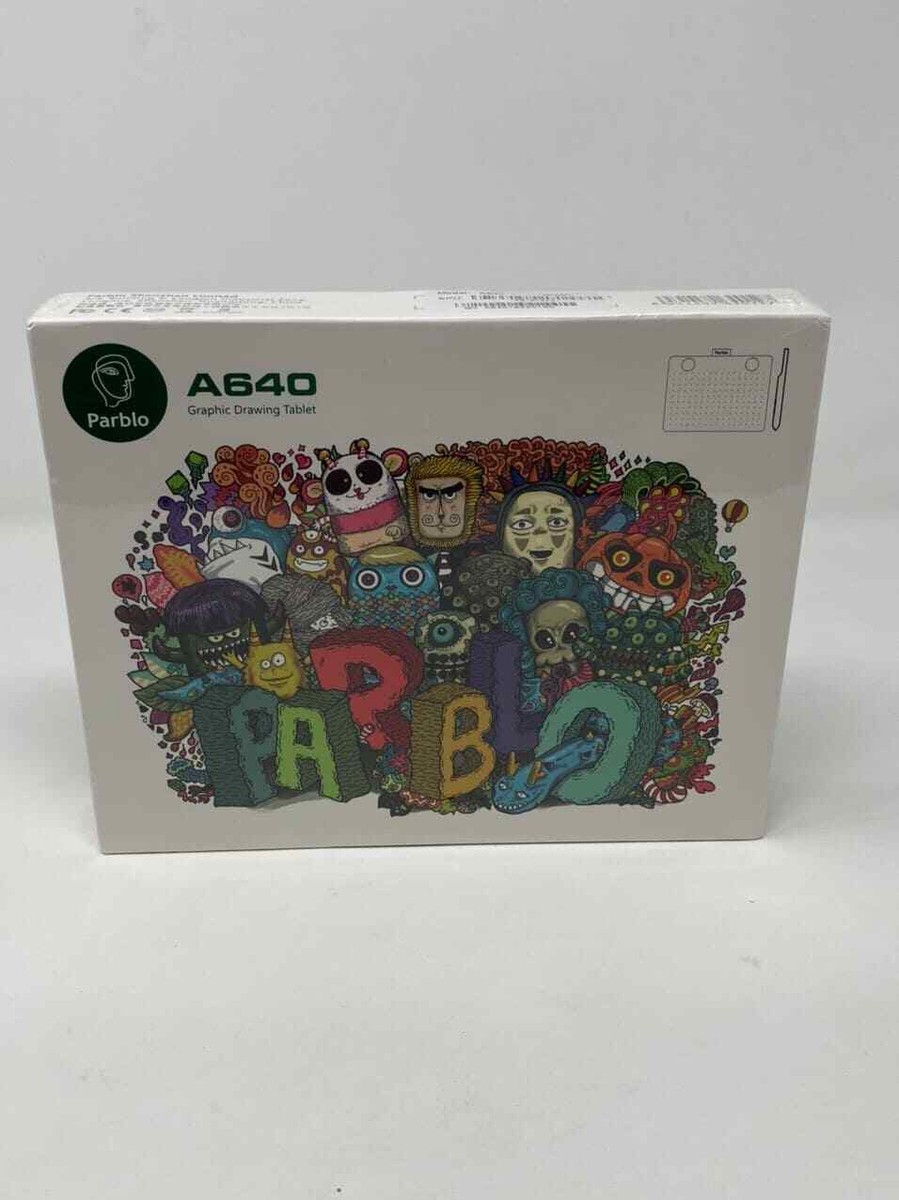 Parblo A640 Graphic Drawing Tablet 6x4 Inch 8192 level pressure