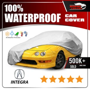 Fits 1986-2001 Acura Integra 6 Layer Car Cover Fitted Water Proof Snow Rain Dust