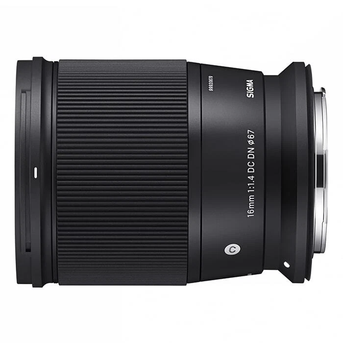 SIGMA Contemporary 16mm F/1.4 DC DN Lens for Canon RF / APS-C mirrorless camera - Image 3 of 3