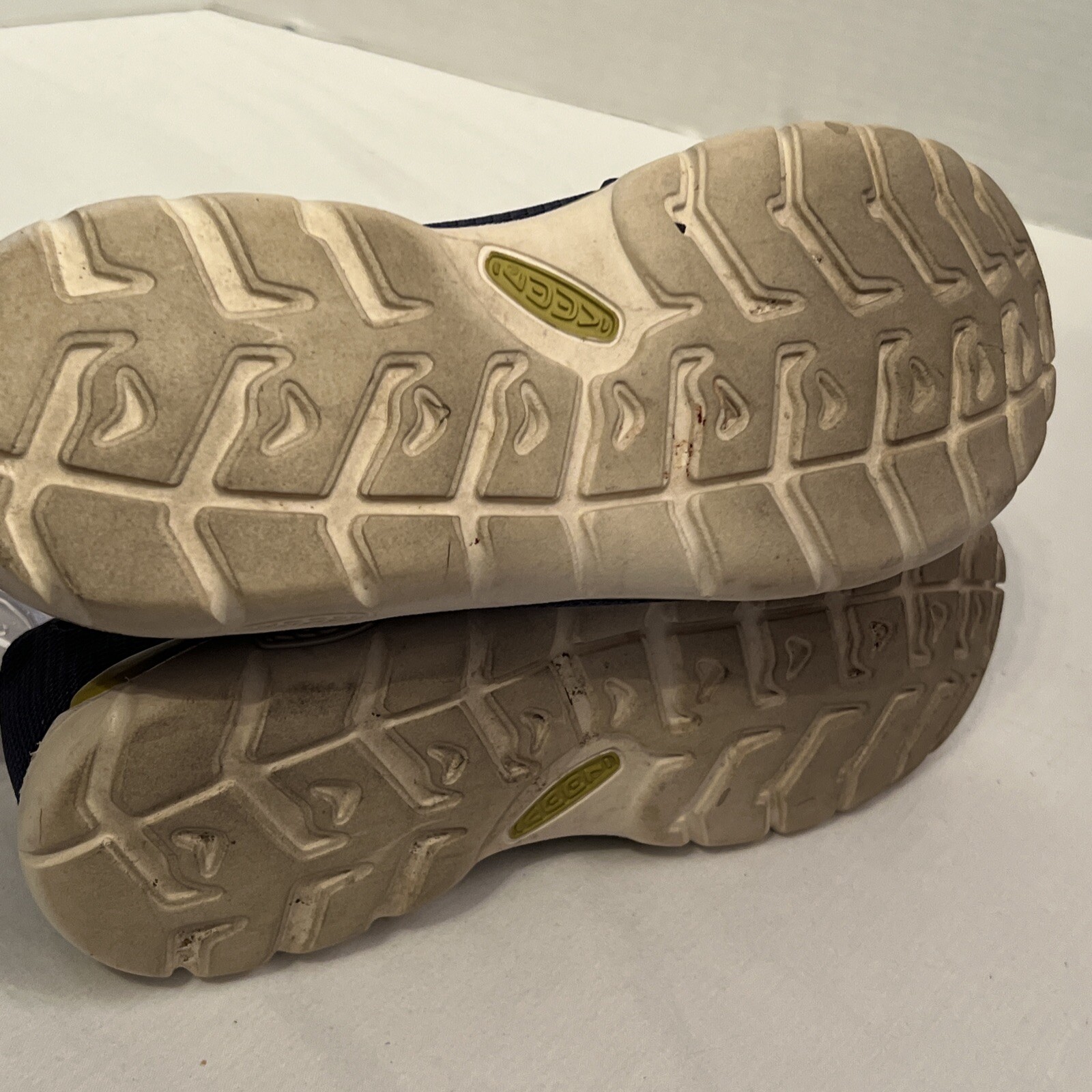 Scarpe Keen donna 7 5 blu 1010251 tinta unita basse stringate running cappuccio punta rete