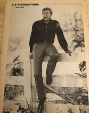 1974 BUCK OWENS / BETTY HUTTON - Vintage Magazine Clipping 2-sided