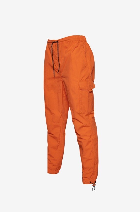 【U LAN】loopy pocket cargo nylon pants LCKR Mayday Utility Pants ORANGE POCKETS Cargo Pants Nylon