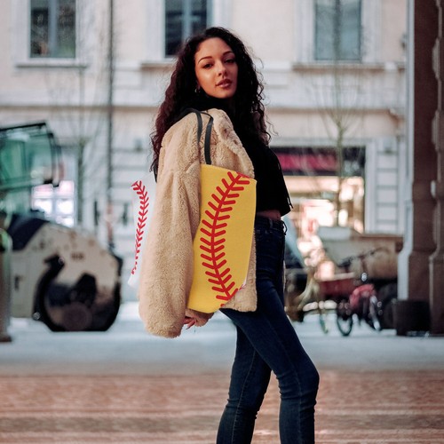 Baseball Softball Bag Man Single Shoulder for Women Large Capacity Tote - Picture 8 of 12