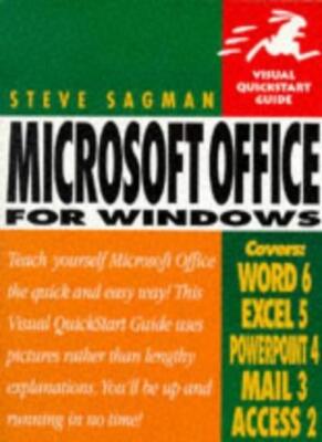 Microsoft Office for Windows (Visual QuickStart Guides),Stephen 
