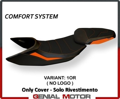 Seat saddle cover Janna 3 Com Orange(OR)T.I. KTM 1290 SUPER DUKE R 2014>2019