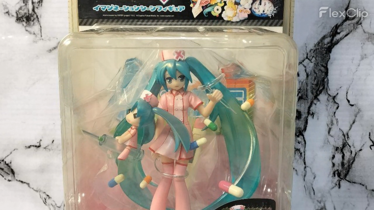 Hatsune Miku Nurse Figure 01Love-Colored Ward rare OMIAMI