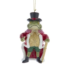 Traditional Christmas Frog Ornaments