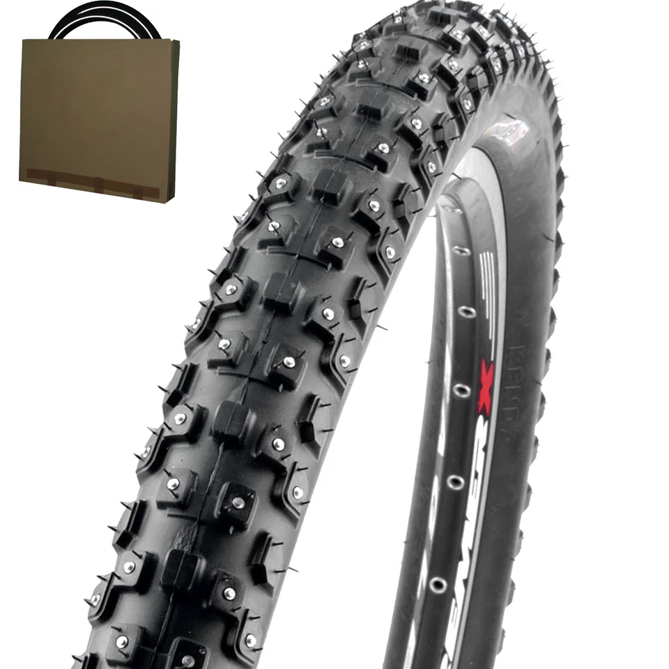 Kenda MTB Fahrrad Reifen WINTER Klondike K-1013 27,5/29"x2.10 Spikes schwarz