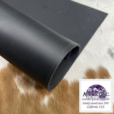 Fine Line 4 mm EVA/Rubber Soling Large Sheet Shoe Repair 30" x 30" Black