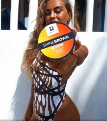 BYROKKO Shine Brown Tanning Beschleunigender Premium-Sonnenschutz 210ml Original