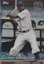2021 Topps - Chrome 70 Years of Topps Baseball Jackie Robinson #70YTC-44