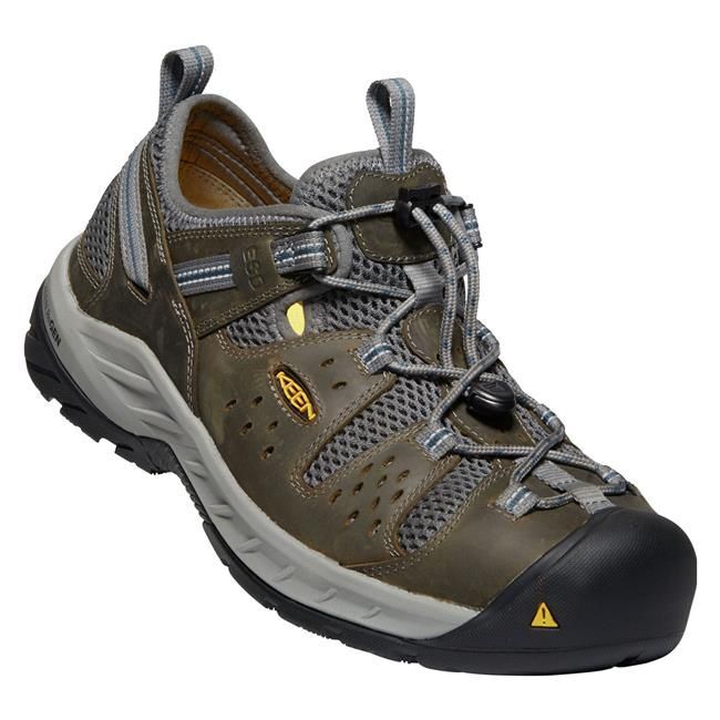 Scarpe da lavoro da uomo KEEN Utility Atlanta Cool II punta in acciaio ESD 1023217 (USA)
