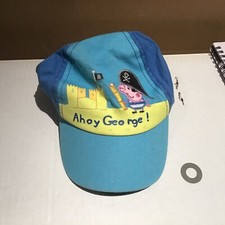 Next Peppa Pig Ahoi George Piratenschloss Mütze 3-5 Jahre guter Zustand100% Baumwolle