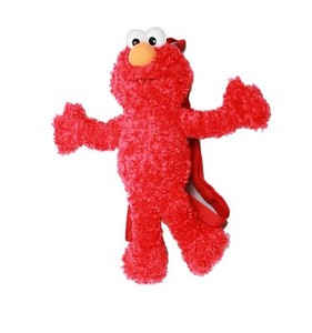 elmo plush backpack