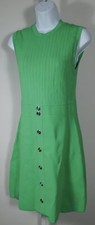 SANDRO Women's Green Sweety Knit Sleeveless Dress Dress Sz S  470 