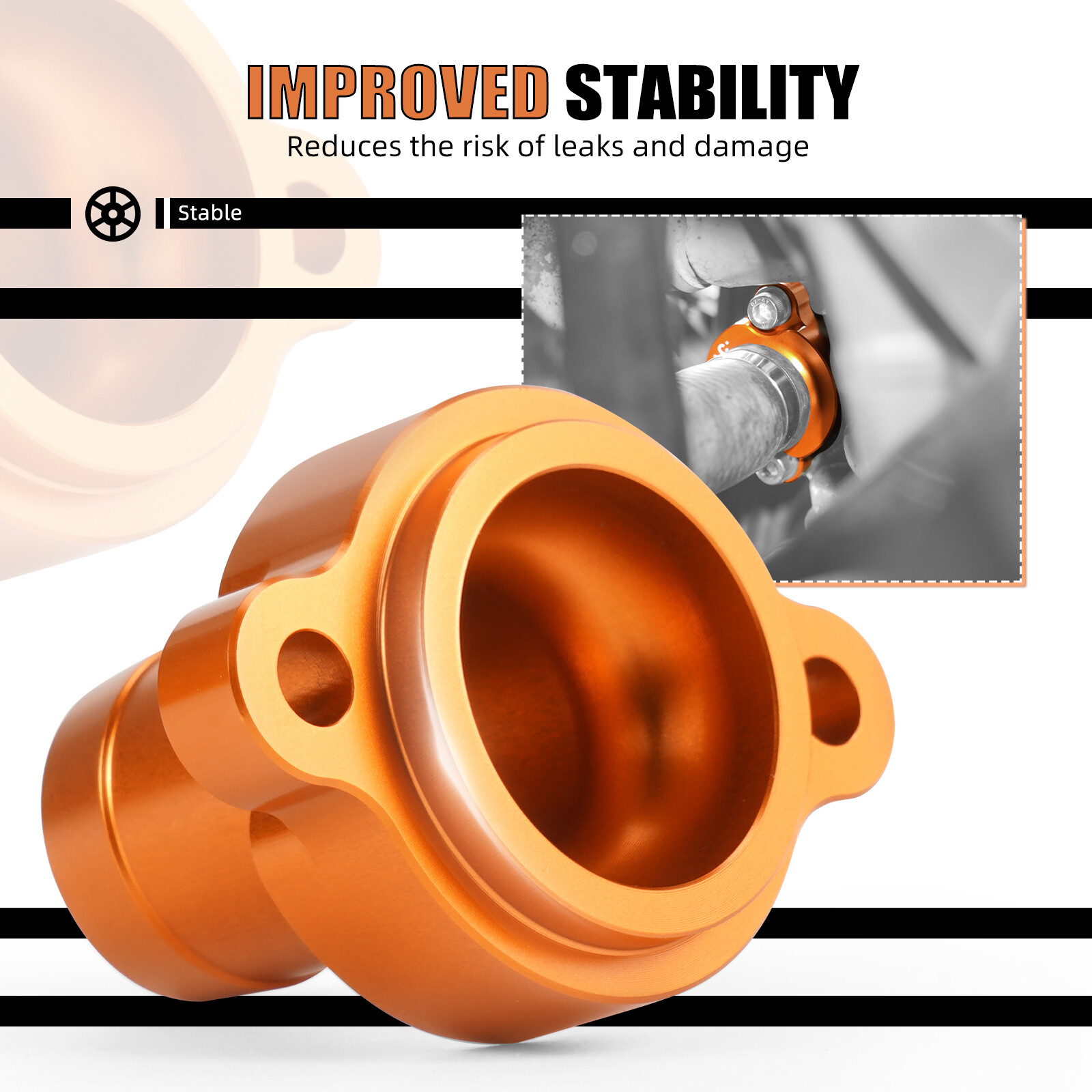 Aluminum Thermostat Housing Cover for KTM 690 DUKE/Enduro R/SMC/SMC R 08-25