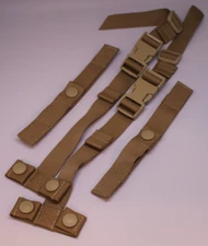 USMC Eagle Industries Assault Pack SPC Scalable Plate Carrier Strap Kit - Coyote
