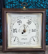 VTG Airguide Barometer Thermometer Hydrometer SQUARE Frame WALL MOUNT
