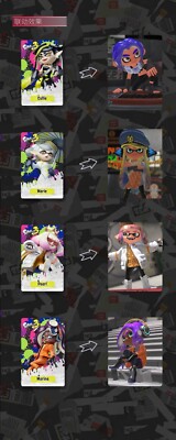27pcs/set NFC Cards NFC Tag Splatoon 3 Game Card Octoling Octopus