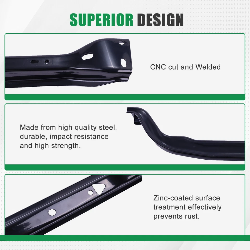 Portaequipajes de combustible delantero travesaño para modelos Cadillac/Chevrolet/GMC #926-957 con tornillos Foto 3 de 4