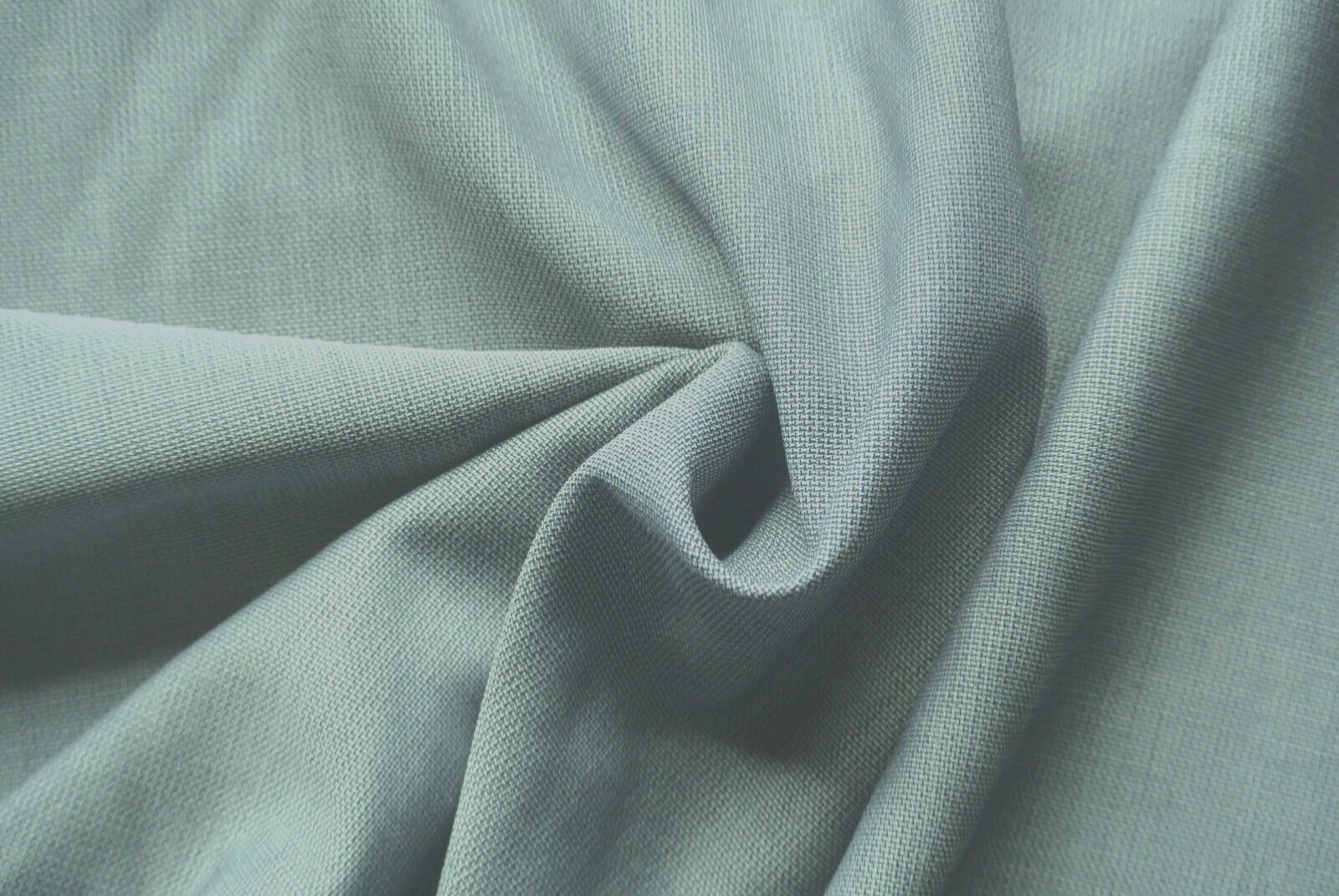 PURA LANA TONALITÀ GRIGIO BLU MEDIO 2 TONI LUSSO SARTORIA MADE IN ITALY PER DIOR E112